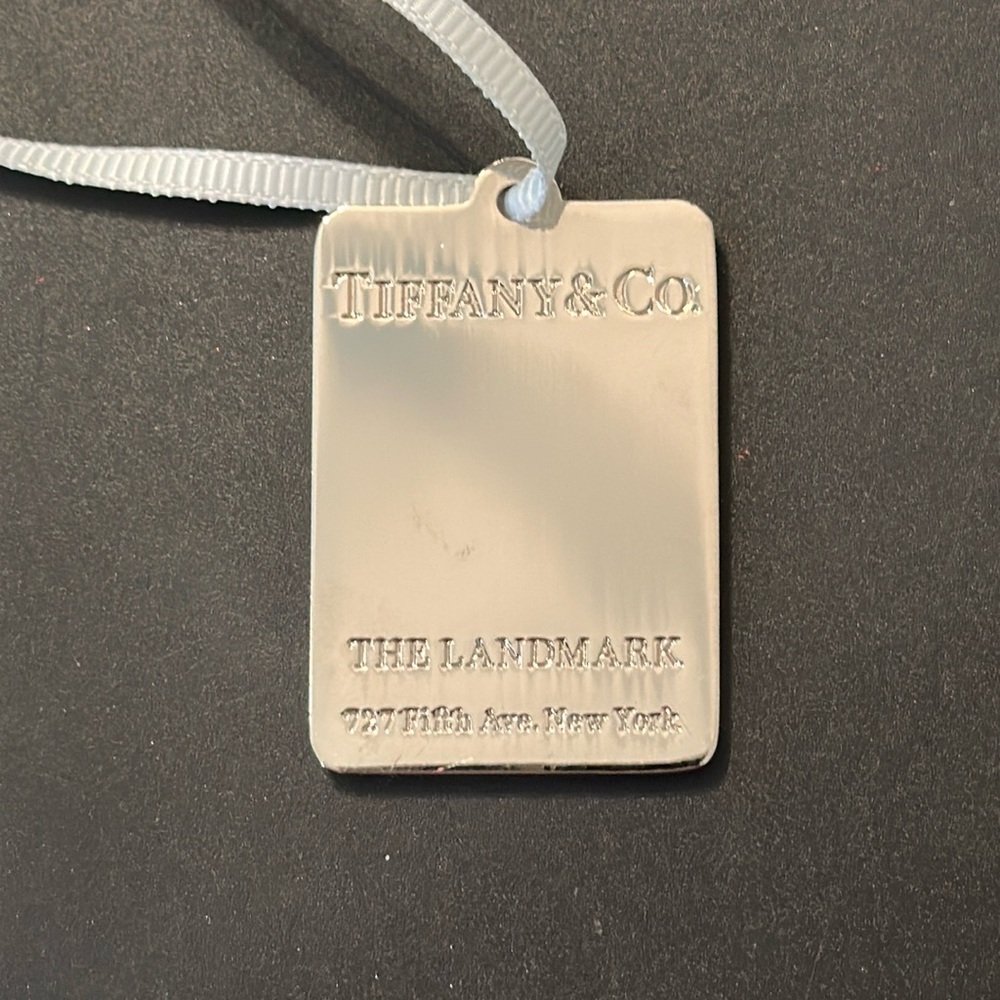 Tiffany & Co. Stainless Steal Bag Tag